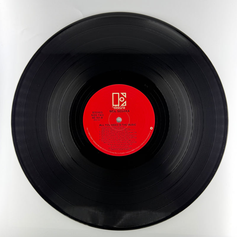 Neil Sedaka: All You Need Is The Music - Near Mint (NM or M-) / Very Good (VG)