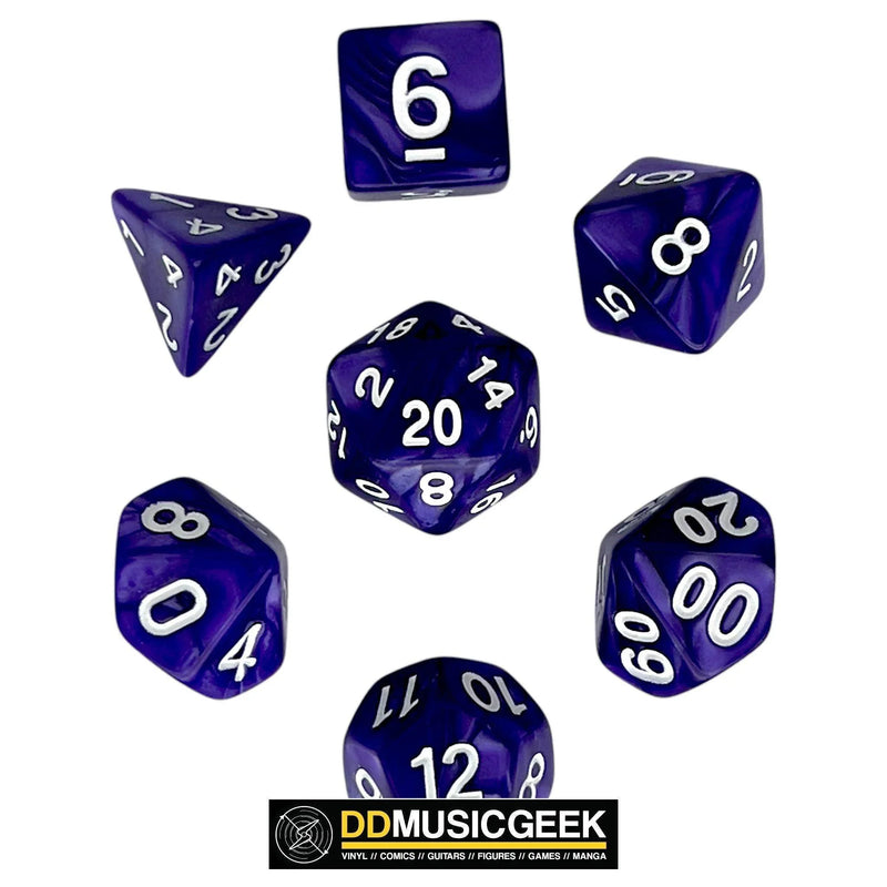 RPG Gaming Dice Set - DD Music Geek