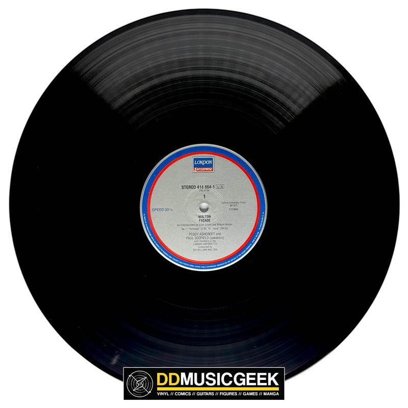 Peggy Ashcroft / Paul Scofield, Paul Scofield, London Sinfonietta, Heather Harper, Paul Hamburger, Sir William Walton: Façade - A Song For The Lord Mayor's Table (LP) - DD Music Geek
