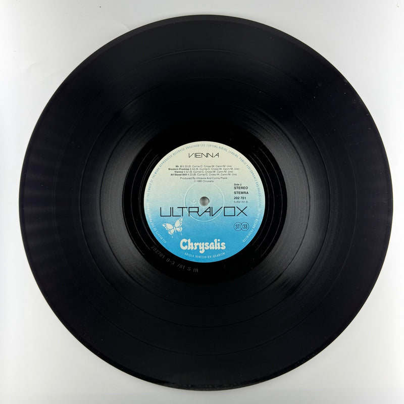 Ultravox: Vienna - Very Good Plus (VG+) / Fair (F)