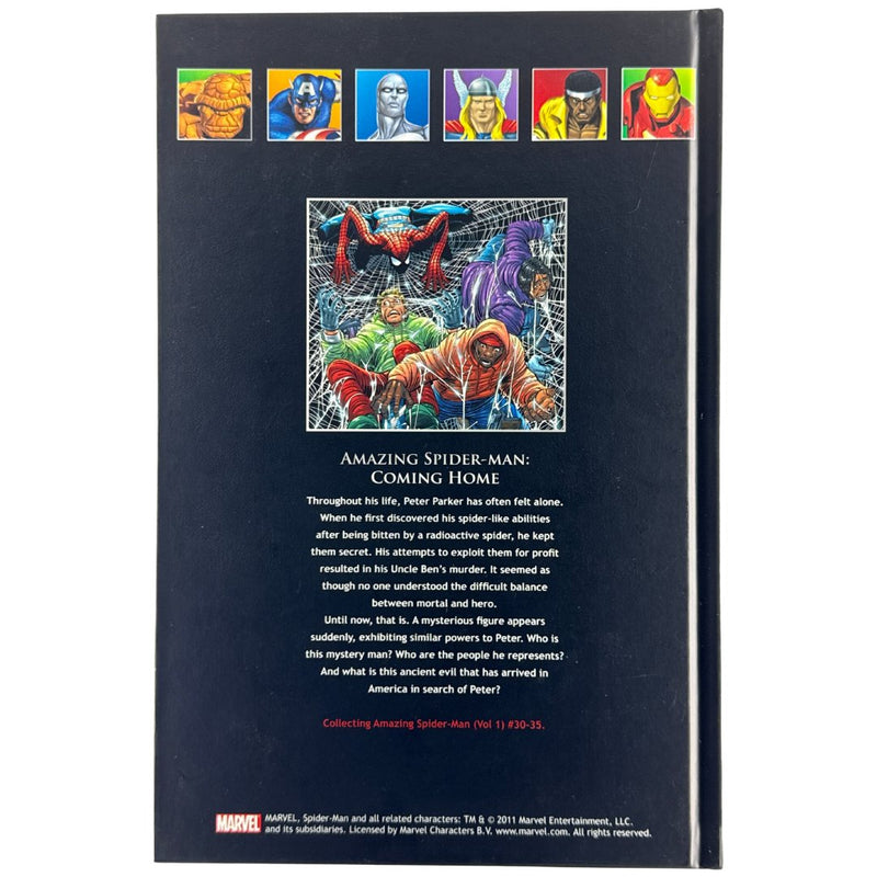 MARVEL - The Amazing Spider-Man: Coming Home - Graphic Novel - Preowned - Back Cover
