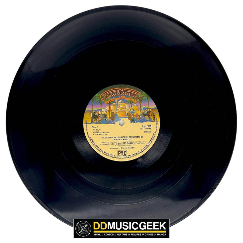 Giorgio Moroder: Midnight Express (Music From The Original Motion Picture Soundtrack) [Preowned Vinyl] VG/VG - DD Music Geek