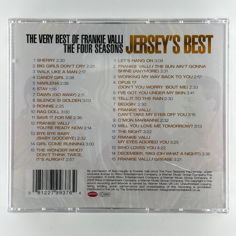 Frankie Valli, The Four Seasons: Jersey's Best (The Very Best Of Frankie Valli The Four Seasons) - Mint (M) / Mint (M)