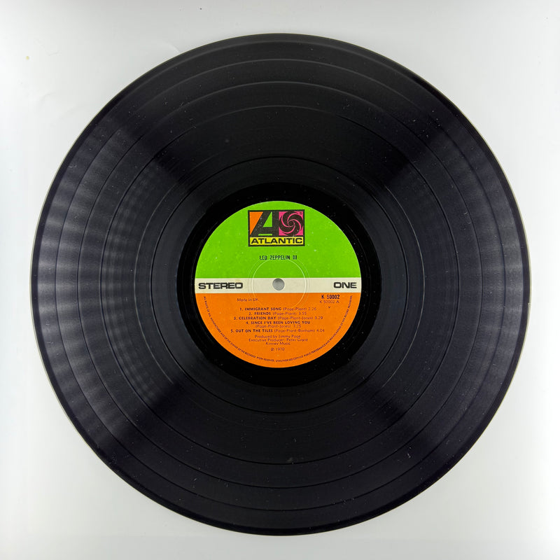 Led Zeppelin: Led Zeppelin III - Near Mint (NM or M-) / Very Good Plus (VG+)