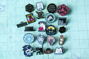 Mystery Dice & Pin Bag - DD Music Geek