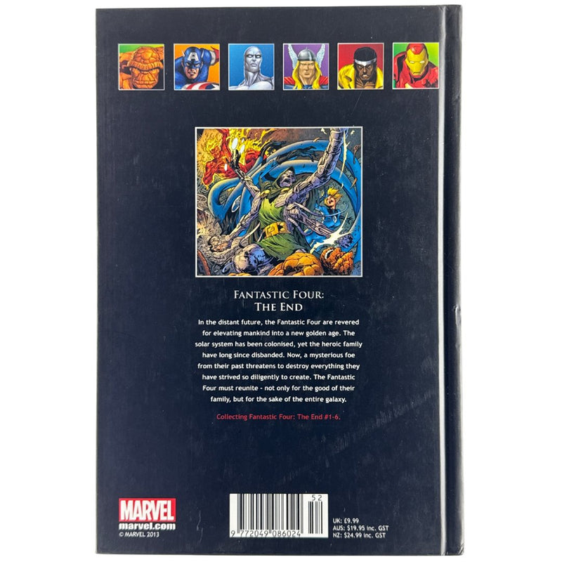 MARVEL - Fantastic Four: The End - Graphic Novel - Preowned - Back Cover
