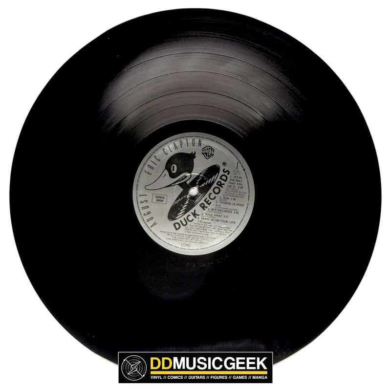 Eric Clapton: August (LP, Album, Gat) - DD Music Geek