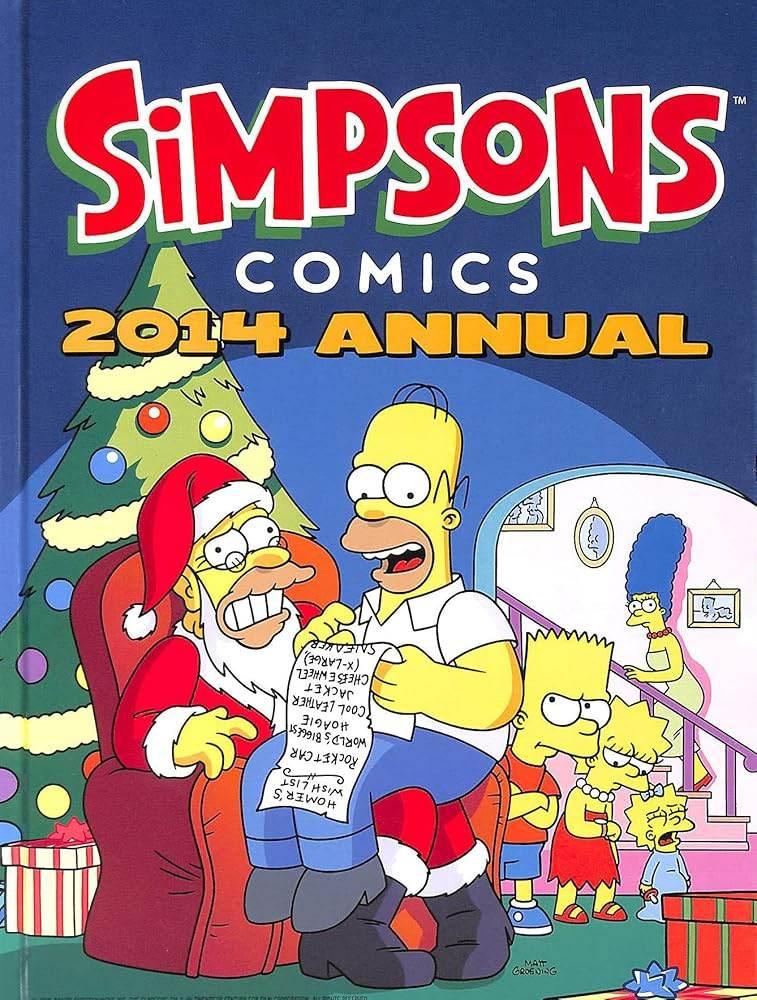 Simpsons - Annual 2014 by Matt Groening - DD Music Geek