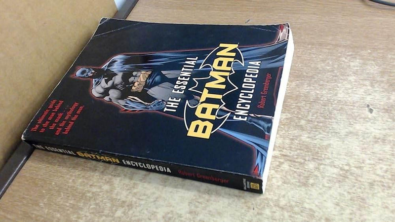 The Essential Batman Encyclopedia (Batman) by Robert Greenberger - DD Music Geek