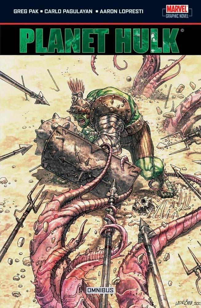 Planet Hulk Omnibus [Paperback] Pak, Greg by pak-greg - DD Music Geek