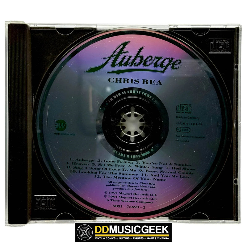 Chris Rea: Auberge (CD, Album) - DD Music Geek