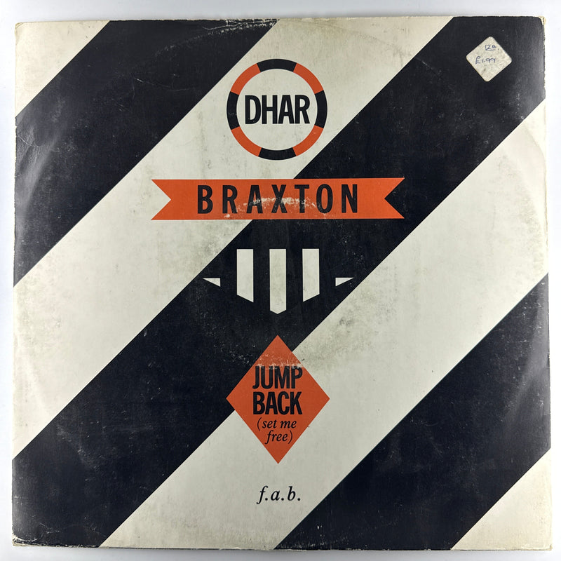 Dhar Braxton: Jump Back (Set Me Free) - Very Good (VG) / Good Plus (G+)