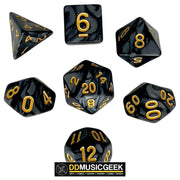 RPG Gaming Dice Set - DD Music Geek