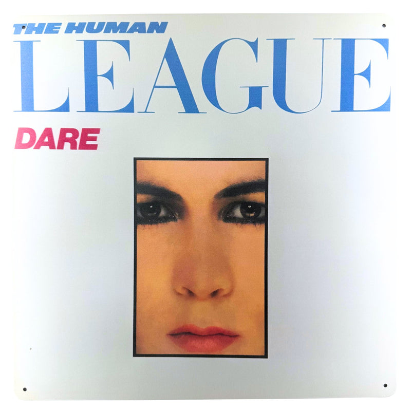 Album Cover Metal Sign: The Human League - Dare