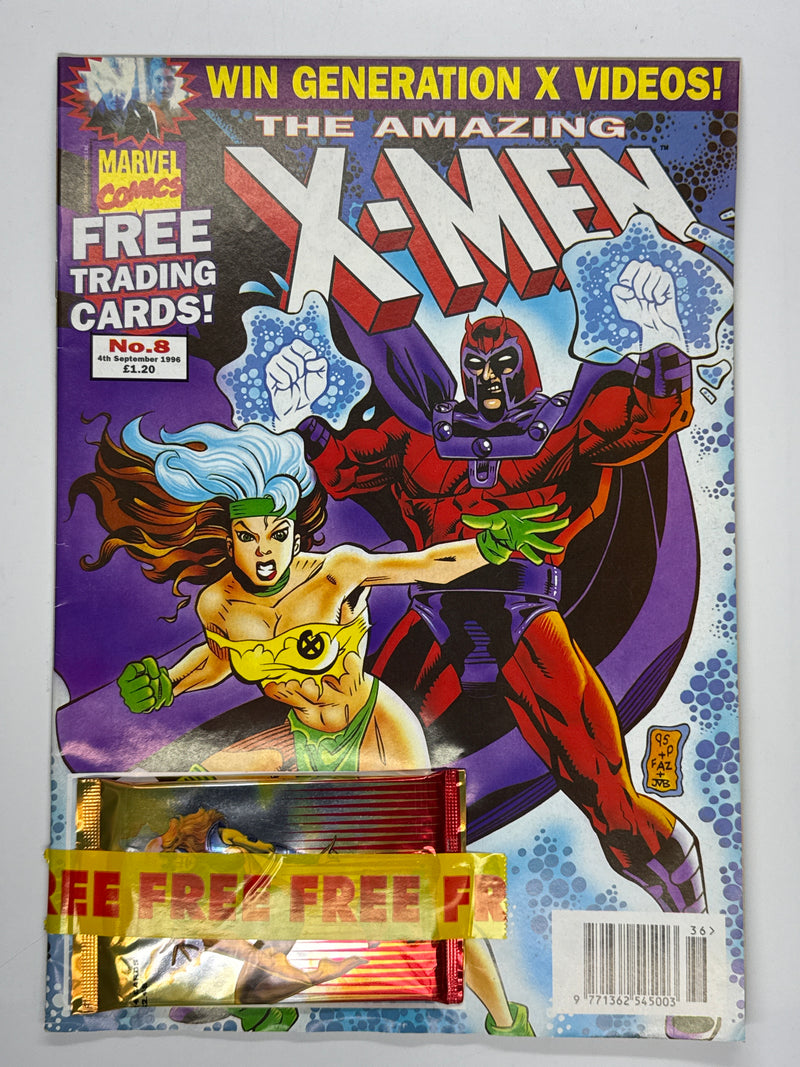 Amazing X-Men UK Volume 1 Issue 8 Marvel Comic Book