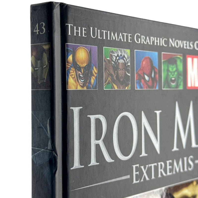 MARVEL - Iron Man: Extremis - Graphic Novel - Preowned - Spine Detail
