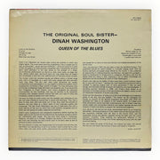 Dinah Washington - The Original Soul Sister - Queen Of The Blues - Vinyl LP - Preowned