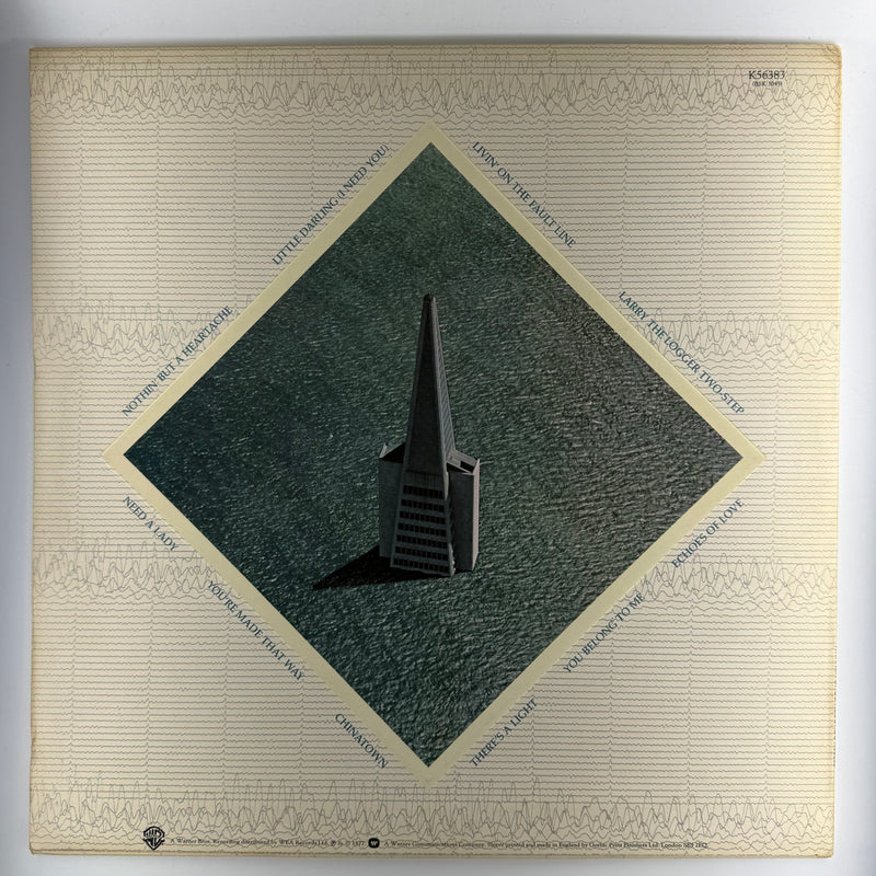 The Doobie Brothers: Livin' On The Fault Line - Very Good Plus (VG+) / Very Good (VG)