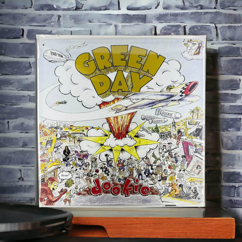 Album Cover Metal Sign: Green Day - Dookie - DD Music Geek