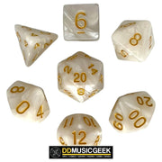 RPG Gaming Dice Set - DD Music Geek