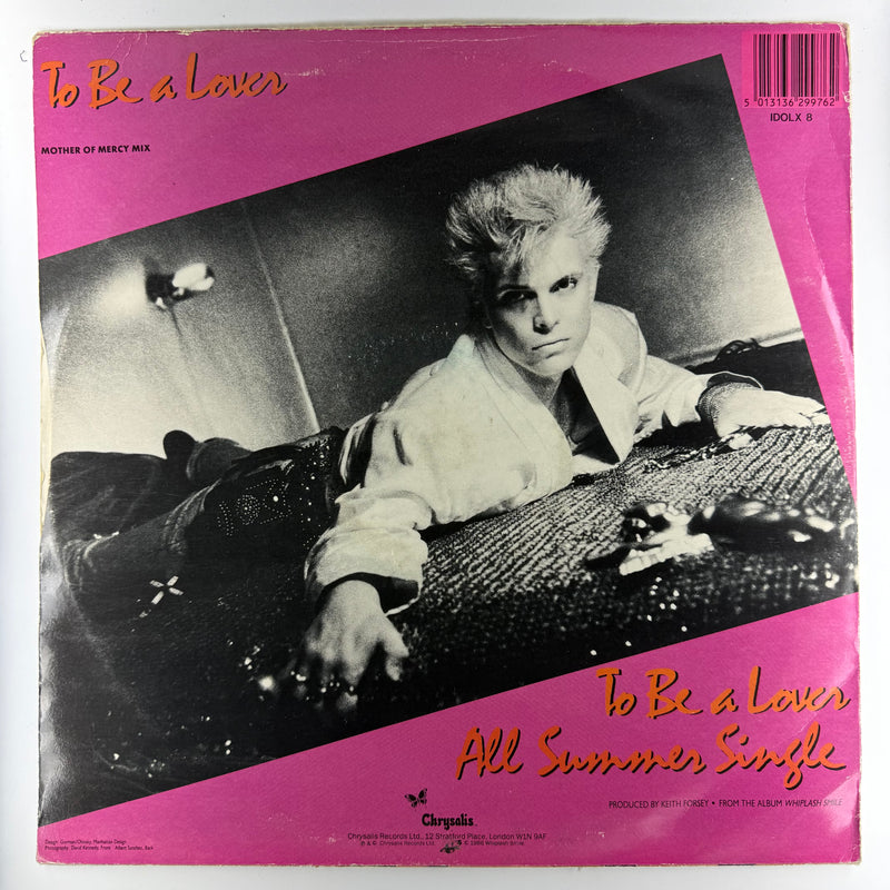 Billy Idol: To Be A Lover - Good Plus (G+) / Good (G)