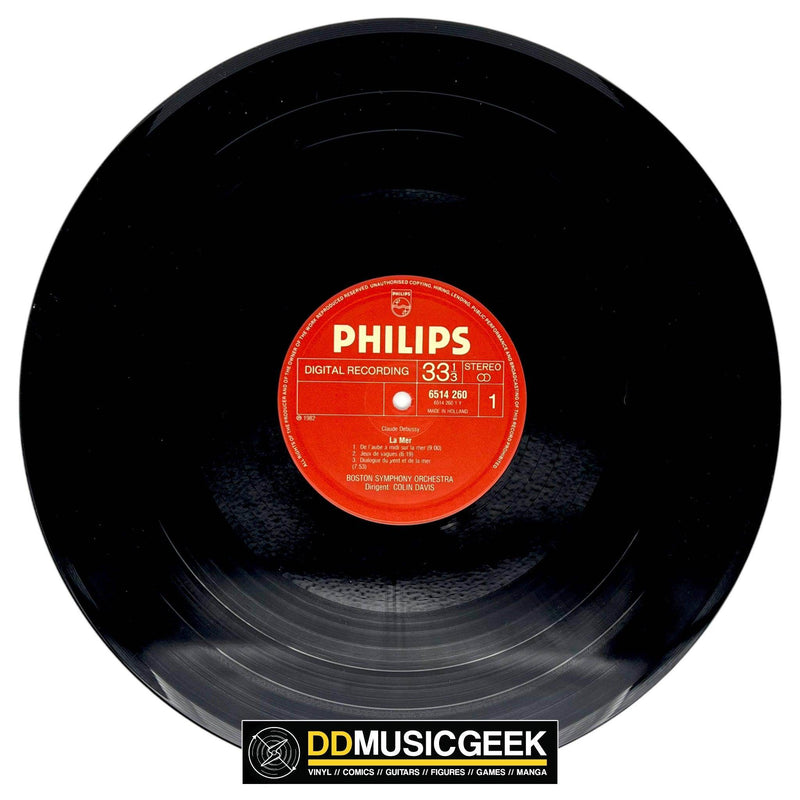 Debussy* – Boston Symphony Orchestra, Sir Colin Davis: La Mer / Trois Nocturnes (LP) - DD Music Geek