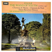 Elgar*, Sir Adrian Boult, London Philharmonic Orchestra: The Wand Of Youth (Suites 1 & 2) / Chanson De Matin / Chanson De Nuit / Three Bavarian Dances (LP) - DD Music Geek