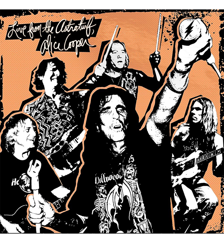 Alice Cooper – Live from the Astroturf (Limited Edition 12-Inch Album on 180g Apricot Vinyl with DVD)