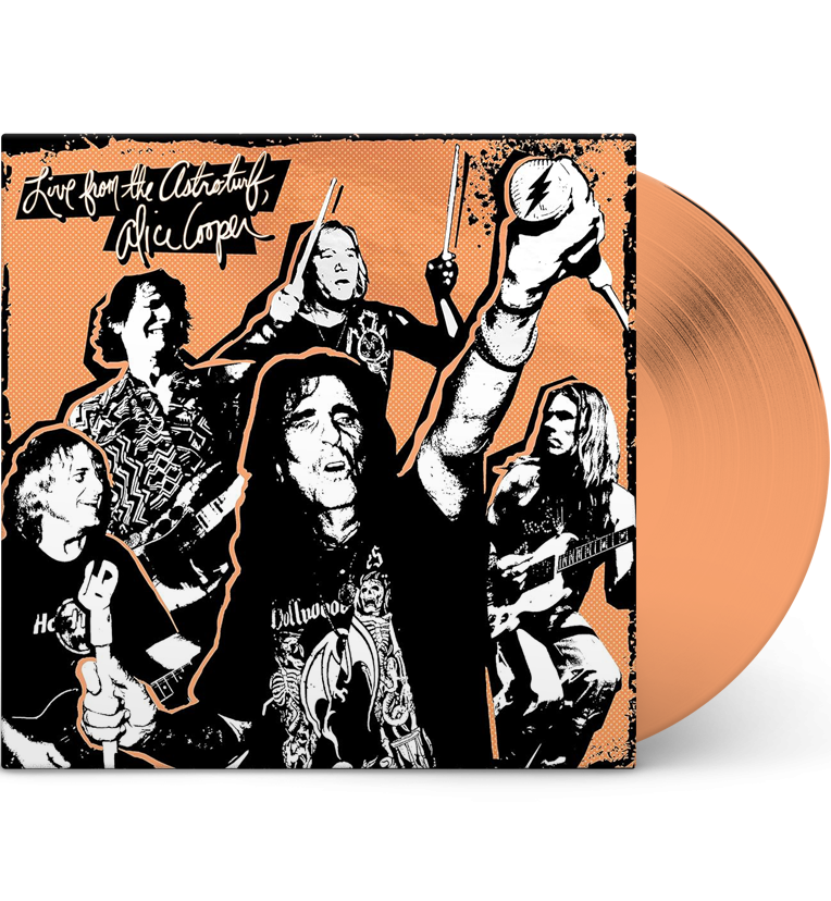 Alice Cooper – Live from the Astroturf (Limited Edition 12-Inch Album on 180g Apricot Vinyl with DVD)
