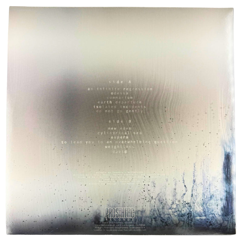 Animals As Leaders - Weightless - Vinyl LP - Near Mint - Back Cover
