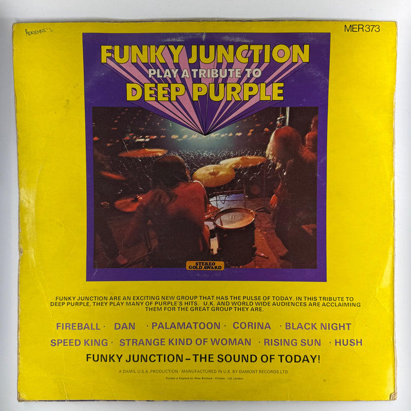 Funky Junction : Play A Tribute To Deep Purple - Good Plus (G+) / Good Plus (G+)