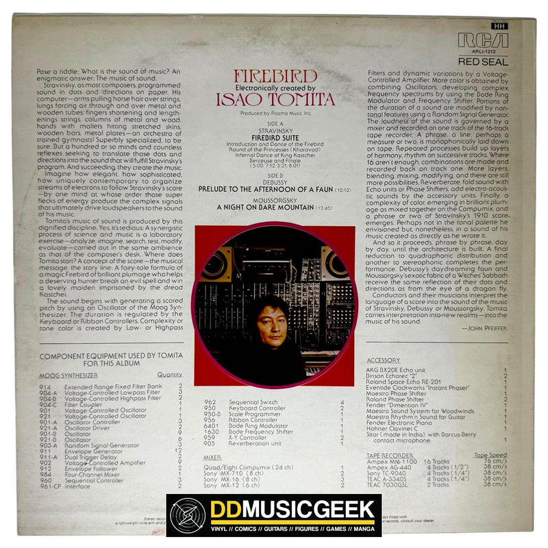 Tomita: Firebird (LP, Album) - DD Music Geek