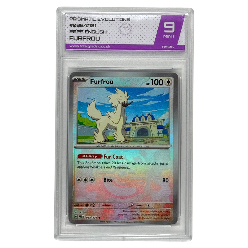 Furfrou 088/131 | English | Total Grading UK TG 9 MINT