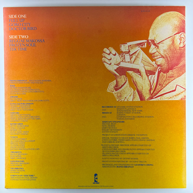 Manu Dibango: Gone Clear - Very Good Plus (VG+) / Very Good Plus (VG+)