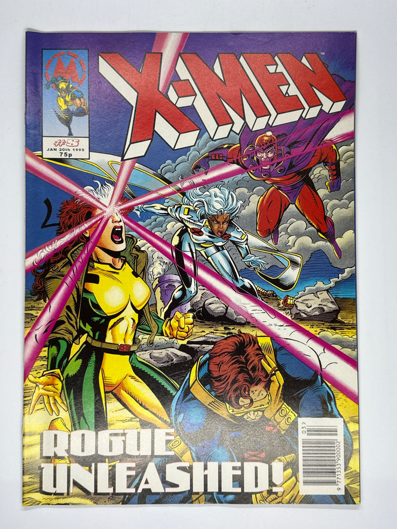 X-Men (UK) Volume 1 Issue 8 Vintage Marvel Comic Book