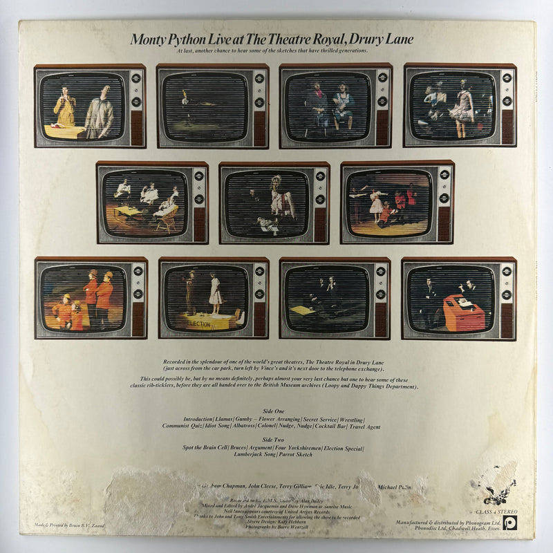 Monty Python: Monty Python Live At Drury Lane - Good Plus (G+) / Good (G)