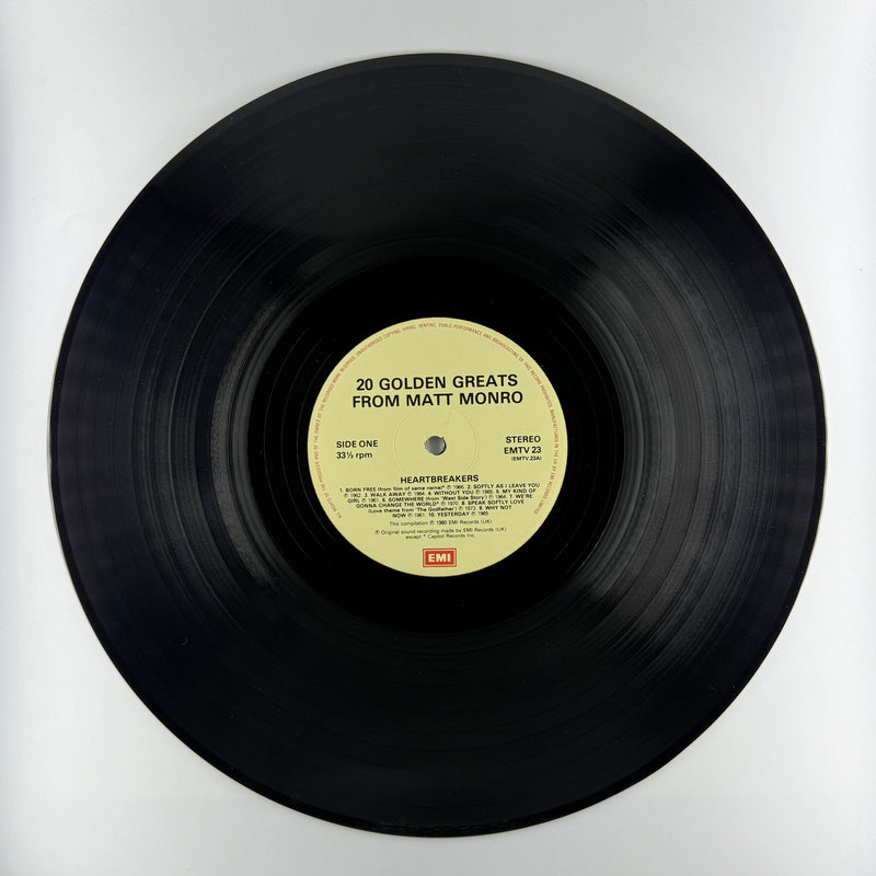 Matt Monro: Heart Breakers - 20 Golden Greats From Matt Monro - Very Good (VG) / Very Good Plus (VG+)