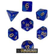 RPG Gaming Dice Set - DD Music Geek