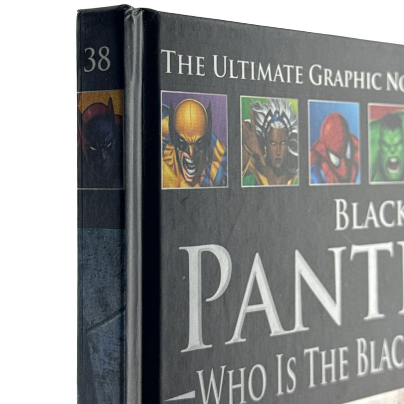 MARVEL - Black Panther: Who is the Black Panther? - Graphic Novel - Preowned - Spine Detail
