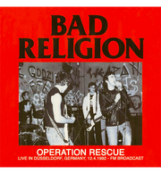 Bad Religion – Operation Rescue: Live in Düsseldorf, 1992 (Limited Edition 12-Inch Album on Red Vinyl)