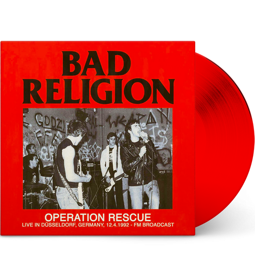 Bad Religion – Operation Rescue: Live in Düsseldorf, 1992 (Limited Edition 12-Inch Album on Red Vinyl)