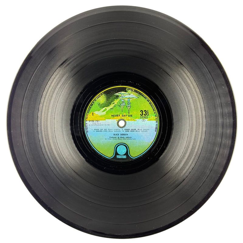 Black Sabbath - Never Say Die! - Vinyl LP - Very Good (VG) - Vertigo - Label Side A