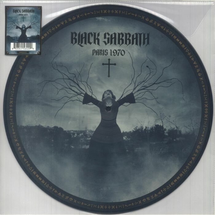 Black Sabbath - Paris 1970 - Vinyl LP - New - Expensive Woodland - Picture Disc Front Cover