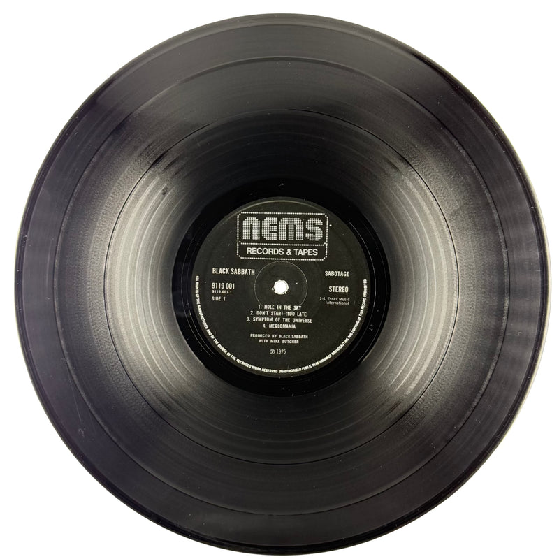 Black Sabbath - Sabotage - Vinyl LP - Very Good (VG) - NEMS - Label Side A