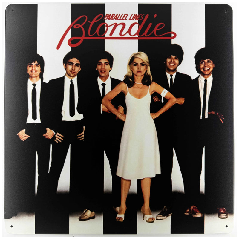 Album Cover Metal Sign: Blondie - Parallel Lines