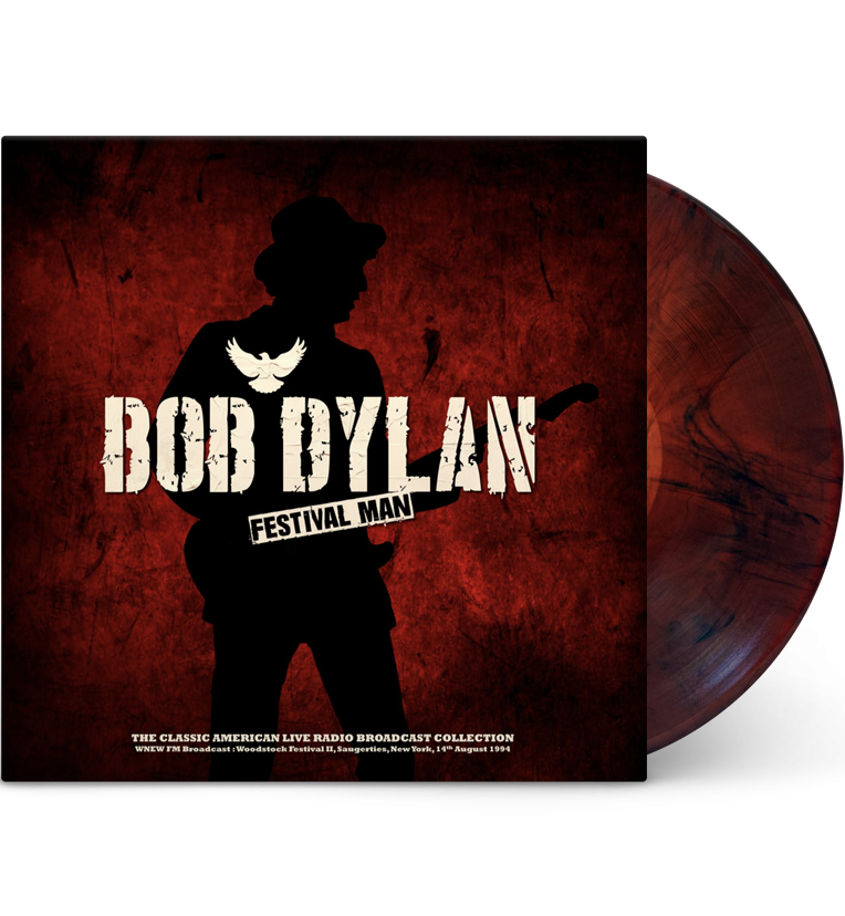 Bob Dylan – Festival Man: Woodstock ’94 (Limited Edition 12-Inch Album on Red Marble Vinyl)