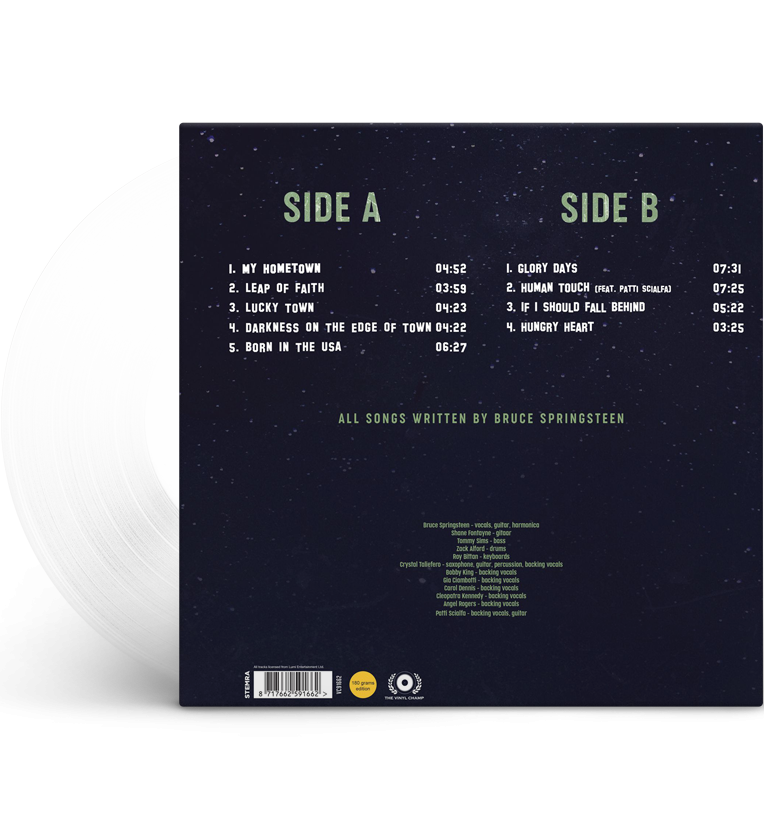 Bruce Springsteen – Hollywood FM ’92 (Limited Edition 12-Inch Album on 180g Clear Vinyl)
