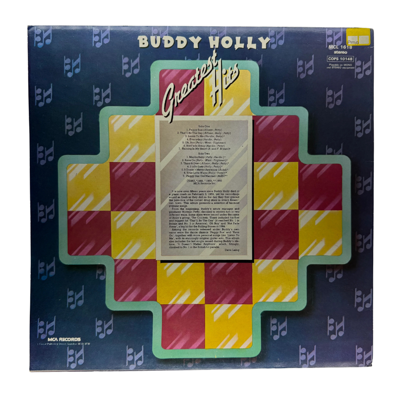 Buddy Holly - Greatest Hits | Vinyl LP | Preowned