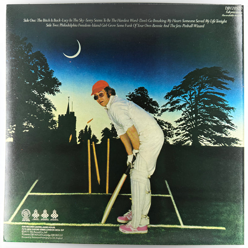 Elton John: Greatest Hits Volume One And Two - Very Good Plus (VG+) / Near Mint (NM or M-)