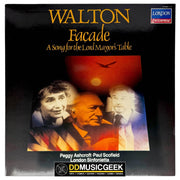 Peggy Ashcroft / Paul Scofield, Paul Scofield, London Sinfonietta, Heather Harper, Paul Hamburger, Sir William Walton: Façade - A Song For The Lord Mayor's Table (LP) - DD Music Geek